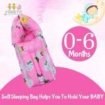 Infantbond Born Baby Bed with Net & Carry Bag (Pink Teddy) ? Fast Shipping to USA & Canada - Image 5
