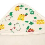 TIDY SLEEP New Born Baby Wrapper Nap Nest All Season Soft Swaddle Fluffy 2 Layered AC Wrapping Receiving Blanket for Baby Boys and Baby Girls (Wild City) - Fast Shipping to USA & Canada - Image 7