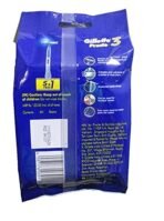 Gillette Razor Men Presto 3-Blades For Smoother Shaving (6 In 1)- (Pack Of 1 ) By Rmr Jaihind - Fast Shipping to USA & Canada - Image 3