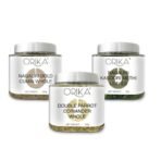 Orika Cumin Whole, Coriander Whole & Kasoori Methi Whole (Combo of 3 Jars) - Fast Shipping to USA & Canada - Image 2