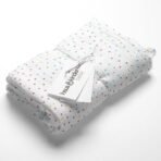 haus & kinder Eleflora Collection 100% Cotton Muslin Baby Swaddles Wrap for Newborn Baby, Size 100cm x 100cm, Pack of 5 (Ditsy Bloom, Floral,Dots, Elephant, Pineapple, Multicolor) - Fast Shipping to USA & Canada - Image 5