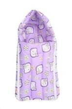 Infantbond Blue Sleeping Bag with Mattress (Blue Purple Cotton) ? Fast Shipping to USA & Canada - Image 2