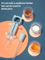 StarAndDaisy 3 in 1 Tested Paci-Oral Liquid Medicine Feeder Dispenser/Pacifier Integrated Medical Dispenser with Cleaning Brush. - Fast Shipping to USA & Canada - Image 3