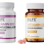 INLIFE Vitamin D3 10000 IU & B12 1500mcg - 60 Tablets Each - Fast Shipping to USA & Canada