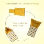 Infantbond Combo Baby Bed with Net & Bedding (Lemon Yellow) ? Fast Shipping to USA & Canada - Image 5