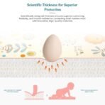 StarAndDaisy Play Mat for Babies, Toddlers & Infants/Baby Mats for Floor with Double Sided Water Proof/Baby Play Mat for Kids Reversible & Foldable Design|Multicolor(Elephant +Traffic) - Fast Shipping to USA & Canada - Image 6