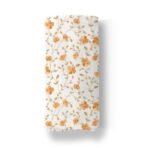 MOM'S HOME Organic Cotton Baby Muslin Swaddle | 100X100 cm | 0-12 Months | Pack of 1 | Bloom - Fast Shipping to USA & Canada - Image 2