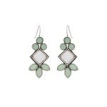 Routica Women Contemporary Drop Earrings | Stylish Kundan Brass Earrings for Women & Girls | Lightweight Ethnic Casual Wear Earrings | Trendy Drop Design Jewellery - Fast Shipping to USA & Canada