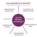 TATA 1mg Biotin + Advanced - 60 Tabs - Fast Shipping to USA & Canada - Image 5