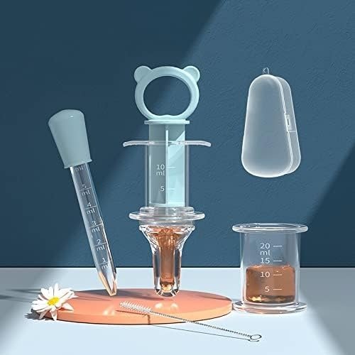 41Hhx9jNvL.jpg StarAndDaisy 3 in 1 Tested Paci-Oral Liquid Medicine Feeder Dispenser/Pacifier Integrated Medical Dispenser with Cleaning Brush. - Fast Shipping to USA & Canada - Image 1