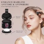 VETMOC Cover-Up Hair Powder- Black, Helps Cover Grey Roots & Bald Spots Instantly, Highly Pigmented, Fuller and Denser, Long-Lasting & Matte Finish, Super-Fine Powder for Flawless Application, 4gm - Fast Shipping to USA & Canada - Image 4