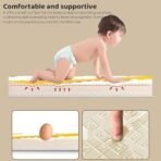 StarAndDaisy Play Mat for Babies, Toddlers & Infants/Baby Mats for Floor with Double Sided, Water Proof/Baby Play Mat for Kids Reversible & Foldable Design (Jungle +Giraffe) - Fast Shipping to USA & Canada - Image 5