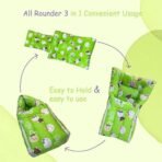 Infantbond Baby Bed Combo with Net & Carry Bag (Green Teddy) ? Fast Shipping to USA & Canada - Image 6