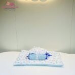 Infantbond Complete Bedding Set (Cloud Line Blue) ? Fast Shipping to USA & Canada - Image 5