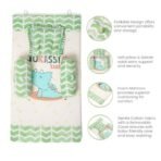 TIDY SLEEP New Born Baby Bedding/Gadda Bed Set for Babies with 2 Side Bolster & Head Pillow | Baby Sleeping Bed for 0 to 12 Months (Dino) - Fast Shipping to USA & Canada - Image 4