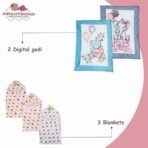 Infantbond 29-in-1 Newborn Gift Combo (Green Giffi) ? Fast Shipping to USA & Canada - Image 3