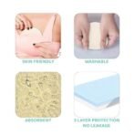 1st Step Reusable, Washable Maternity Nursing Breast Pads, 6 Pcs (Beige) - Fast Shipping to USA & Canada - Image 3