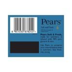 Pears Soft and Fresh Soap Bar (Combo Pack of 4) - With Glycerin and Mint for Soft Skin & Body, Paraben-Free Body Soaps For Bath Ideal for Men & Women - Fast Shipping to USA & Canada - Image 7