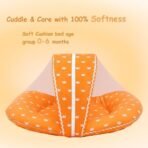 Infantbond Bedding with Net & Blanket (Orange Crown) ? Fast Shipping to USA & Canada - Image 5