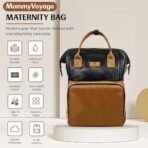 StarAndDaisy Baby Bag for Mother Travel/Diaper Bag with Insulated Baby Bottle Pocket/Diaper Bag for Mothers for Travel with Multi Compartments, Waterproof Diaper Bags for Mom, 24lt capacity - Fast Shipping to USA & Canada - Image 3