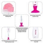 1st Step bpa Free 2 in 1 Bottle and Nipple Cleaning Brush with Suction Base and Nylon bristles for Easy Cleaning (Pink) - Fast Shipping to USA & Canada - Image 3