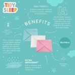 TIDY SLEEP Muslin Cotton Baby Square Cloth Nappy for Baby| Reuseable Washable Nappy (0-12 Months) - Fast Shipping to USA & Canada - Image 6