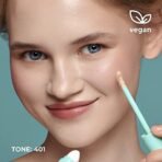 Lamel- OH my Clear Face Concealer 401-Light Beige |Creamy formula |Instantly conceals imperfections |Sweat and water resistant |Smooth, natural finish| 7ml - Fast Shipping to USA & Canada - Image 5