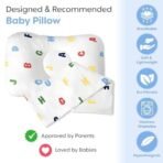 a baby cherry Organic Cotton Baby Pillow for Newborns (0M to 3 Years) ? Unisex | Washable | Pillow Cover Included - Fast Shipping to USA & Canada - Image 4