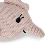 Haus & Kinder Finny Dolphin Baby Teether ? Pack of 1 | Blush, 15cm, 0-2 Years | Soft Knitted Fabric with Natural Wood Ring & Rattle | Sensory Toy & Gift for Newborns, Soothing Teether - Fast Shipping to USA & Canada - Image 3