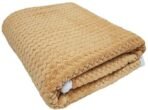 First Kick New Born Baby Blanket Pack of Wrapper Sheet Baby Blanket for Baby Boys, Baby Girls, Babies (100cm x 75cm, Light Beige) - Fast Shipping to USA & Canada - Image 3