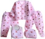 First Kick Presents New Born Baby Summer Wear Baby Clothes 5Pcs Sets 100% Cotton Baby Boys Girls Unisex Baby Cotton/Summer Suit Infant Clothes First Gift for New Born Baby - Fast Shipping to USA & Canada - Image 2