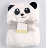 First Kick Cotton Baby Blanket New Born Pack Of Wearable Swaddle Wrapper For Baby Boys And Baby Girls, 0-6 Months(L 80 Cm X B 80 Cm), White - Fast Shipping to USA & Canada - Image 2