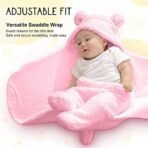 First Kick Baby Blankets New born Pack of Hooded Supersoft Wearable wrapper Cum Baby Sleeping Bag for Babies (70 cm x 76 cm, 0-6 Months) - Fast Shipping to USA & Canada - Image 4