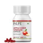 INLIFE Apple Cider Vinegar 500mg - 60 Capsules - Fast Shipping to USA & Canada - Image 2