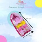 Infantbond 3 in 1 Carry Bag & Mattress (Pink Ziraf P) ? Fast Shipping to USA & Canada - Image 4
