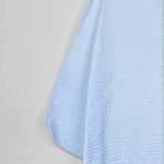 MOM'S HOME Super Soft Organic Cotton Baby Hooded Wrap Towels - 0-2 Years (Blue) - Fast Shipping to USA & Canada - Image 5