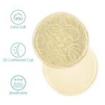 1st Step Reusable, Washable Maternity Nursing Breast Pads, 6 Pcs (Beige) - Fast Shipping to USA & Canada - Image 6