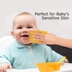 MOM CARE Cotton Microfibre Face Towels For Babies Extra Soft/Quick Dry/Strong Water Absorbent/Napkins Towel For Kids, Boys & Girls, Pack of 3, Multi Color, 400 TC - Fast Shipping to USA & Canada - Image 6