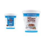 MYFITNESS Original Smooth & Olympia High Protein Crunchy Peanut Butter Combo 510g+510g - Fast Shipping to USA & Canada - Image 2