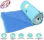 MOM CARE Fleece Winter Blanket for Newborn Baby Super Soft Warm Fluffy Infant Blanket Cozy Single Layered Pack of 1 Blue - Fast Shipping to USA & Canada - Image 7