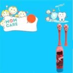 MOM CARE Kids Battery Toothbrush,Advanced Sonic technology,Vibrating Mode, Extra Soft Bristles,3X Efficiency Of Manual, Effective Cleaning Of Your Child?s Teeth, Improving Oral Health Red - Fast Shipping to USA & Canada - Image 7