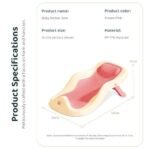 StarAndDaisy Baby Bath Tub Seat for Infant & Toddler ? Non-Slip Bathing Chair with Safety Backrest, Strong Suction & Comfortable Design for Baby Bath Time - Blue - Fast Shipping to USA & Canada - Image 3