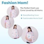 a baby cherry-Nursing Cover, Nursing Covers for Feeding Mom, Feeding Cover Breastfeeding Mother, Feeding Cover for Mom, Multi-Use, Breathable, 360 Full Privacy Multicolor - Fast Shipping to USA & Canada - Image 7