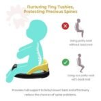 StarAndDaisy Baby Potty Training Seat/Kids Toilet Seat 1-8 Years with Child Safety Anti Slip Buckle Fixation & 4 Anti Skid Pads, Removable PVC Soft Cushion. - Fast Shipping to USA & Canada - Image 6