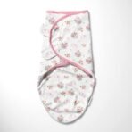 haus & kinder 100% Cotton Baby Swaddle Wrap for Newborn | Adjustable Easywrap Swaddle Blanket for 0-3 Months | Hippty Hop - Fast Shipping to USA & Canada - Image 2