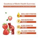 TATA 1mg Biotin Gummies - 30 Strawberry - Fast Shipping to USA & Canada - Image 4