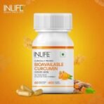 INLIFE Bioavailable Curcumin 600mg - 60 Capsules - Fast Shipping to USA & Canada - Image 4