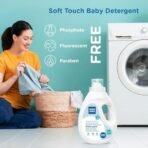 Mee Mee Baby Liquid Detergent 1.5 L | Ph balanced, Free from Harsh Chemicals, Safe for Mother's Hands & Baby's Skin | Anti-Bacterial, Removes Stains & Odor with One Drop, Hypoallergenic - Fast Shipping to USA & Canada - Image 3