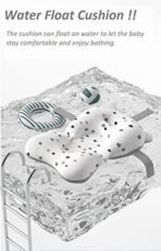 StarAndDaisy Foldable Infant Bath Tub, Collapsible Newborn Toddler Folding Bathing Support Bathtub with Cushion for 0-3 Years Kids (Baby Pink) - Fast Shipping to USA & Canada - Image 7