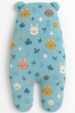 First Kick Baby Blanket New Born Pack of Hooded Printed Swaddle Wrapper Bag Pack of 1, 0-6 Months, L 70 cm x B 70 cm - Fast Shipping to USA & Canada - Image 6